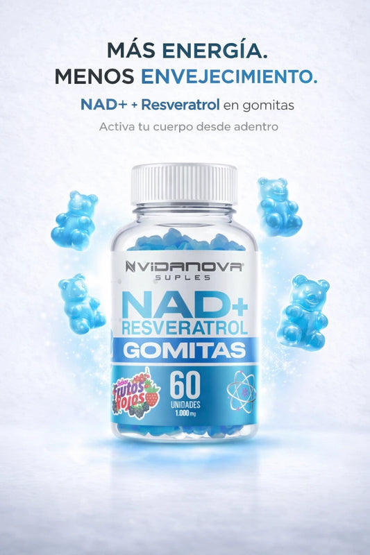 Gomitas NAD+ Resveratrol