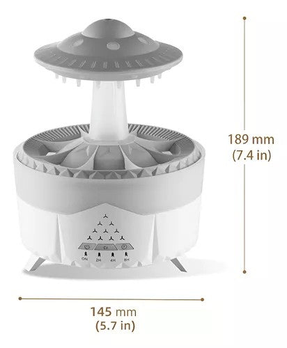 HUMIDIFICADOR Y DIFUSOR DE AROMAS OVNI