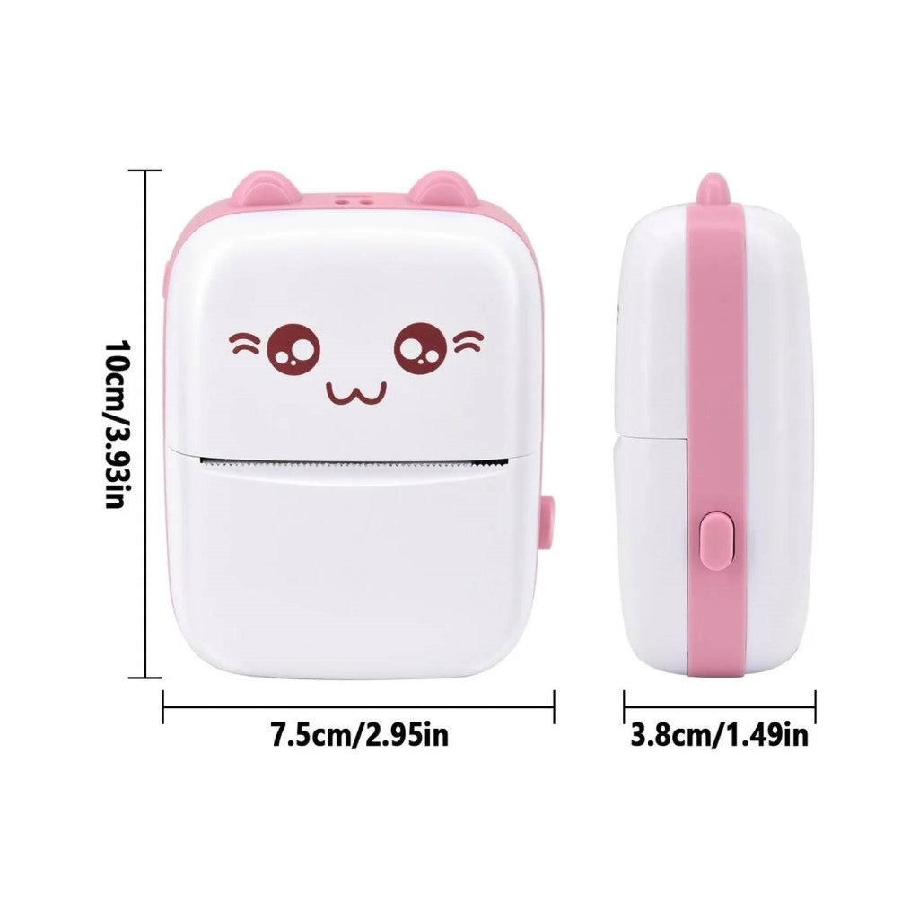 MINI IMPRESORA PORTATIL DE GATITO